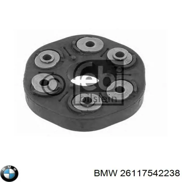 Муфта кардана эластичная передняя 26117542238 BMW