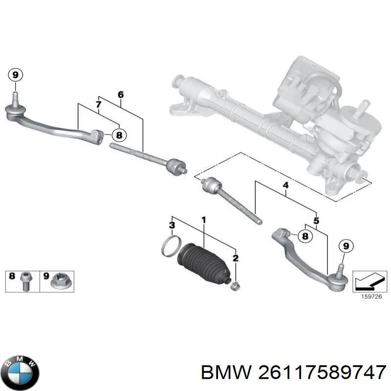  26117589747 BMW