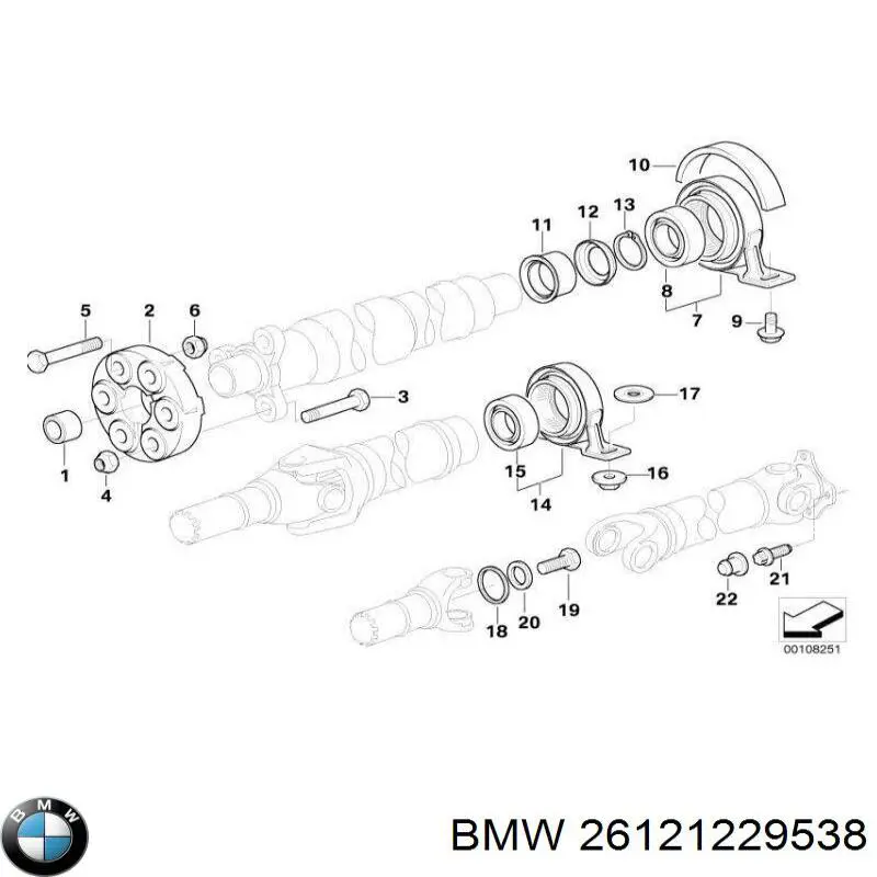 26121229538 BMW 