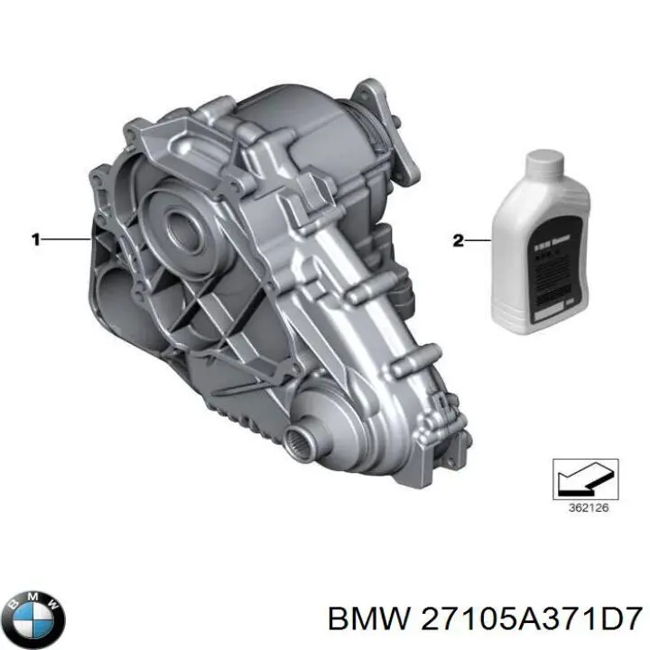 27105A371D7 BMW Раздатка, коробка раздаточная