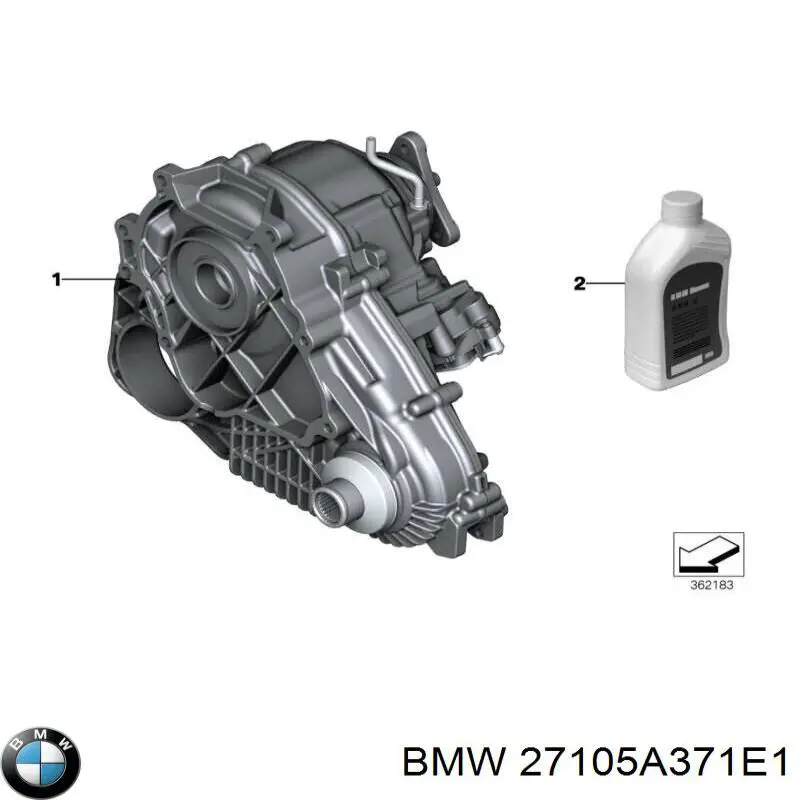 Коробка раздаточная в сборе BMW 27105A371E1 цена, от 593.22 USD