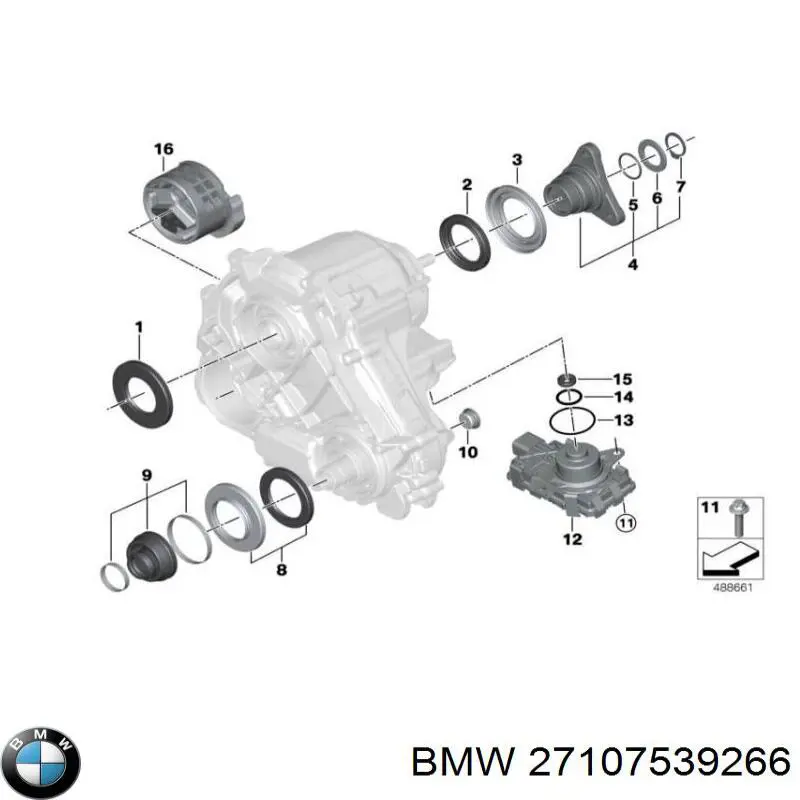 Сальник раздаточной коробки передний выходной Corteco 01035169 цена, от 7.54 USD