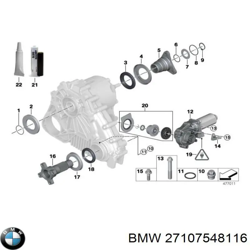 Купить 27107548116 BMW 