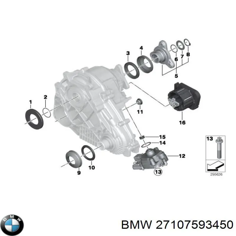 27107593450 BMW 