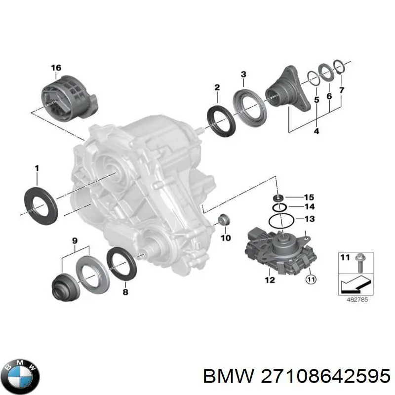 Купить 27109485005 BMW 