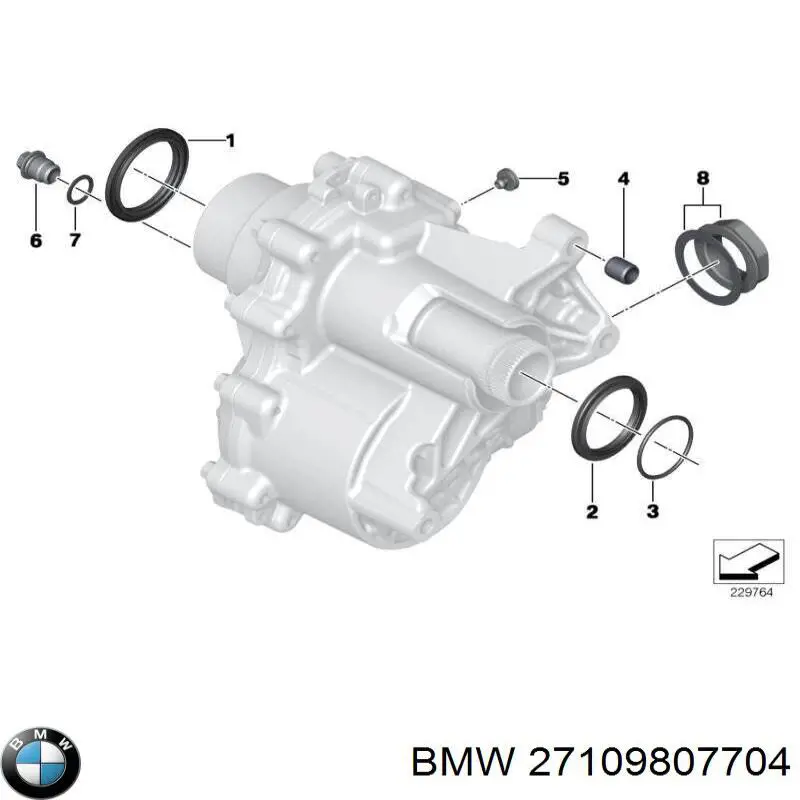27109807704 BMW 
