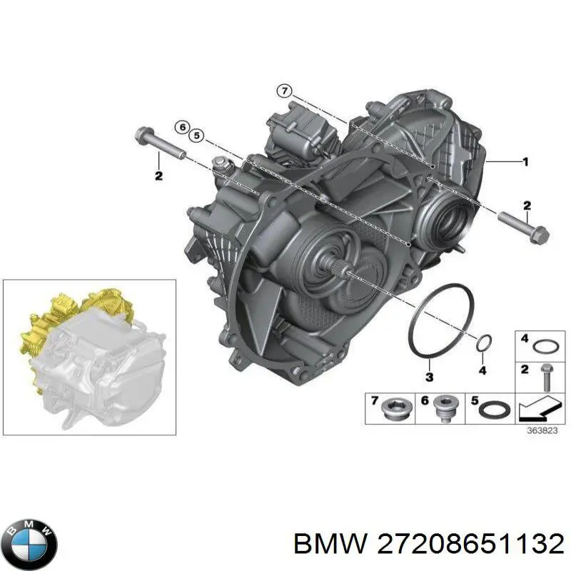 Купить 27208651132 BMW 