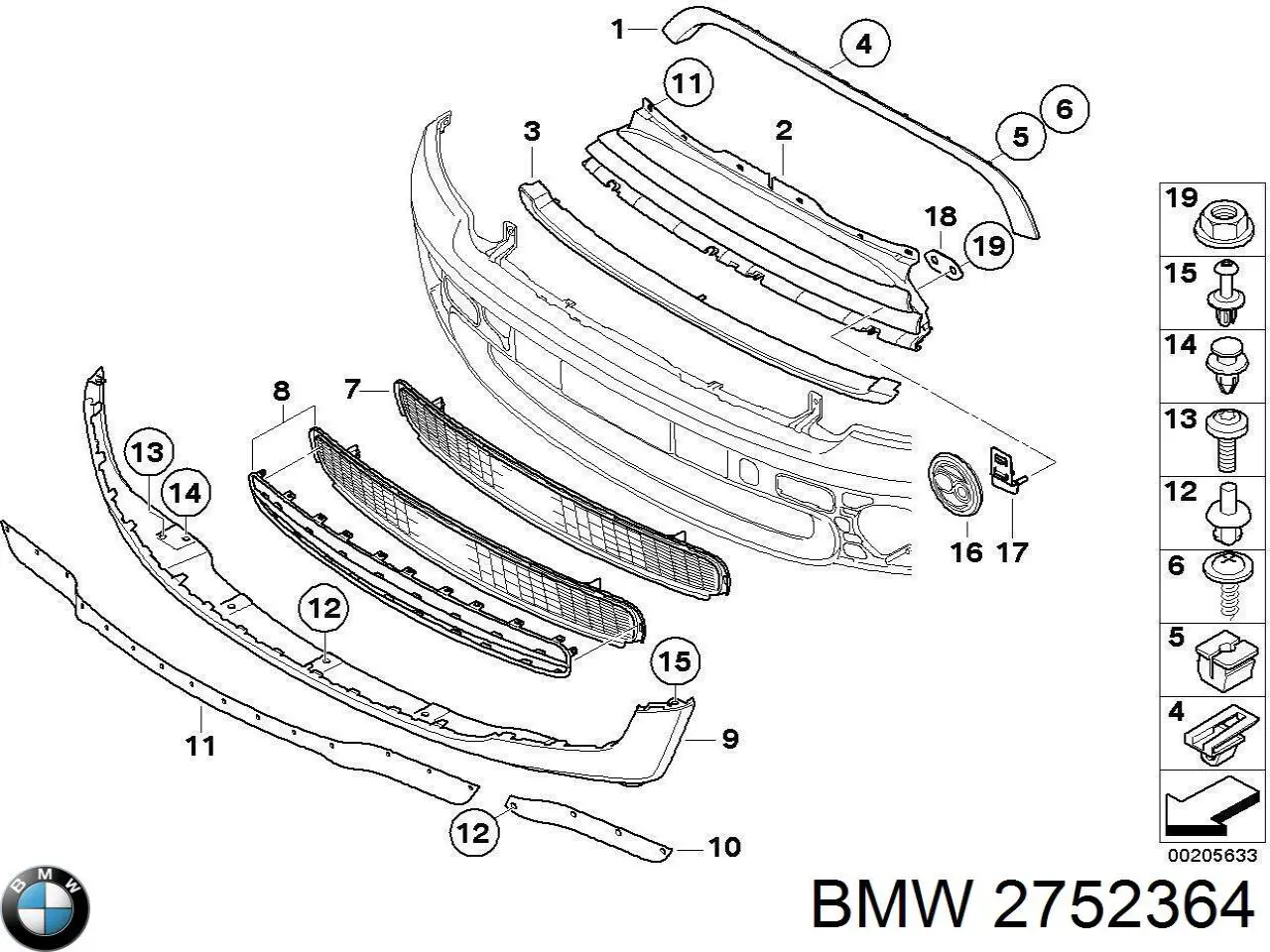 Облицовка радиатора Mini Clubman I универсал (R55) (2007 - 2015) цена, от 77.77 USD