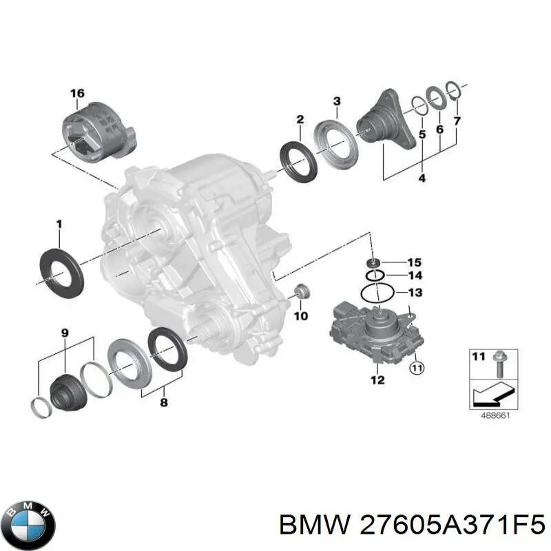  BMW 27605A371F5 цена, от 1750.24 USD