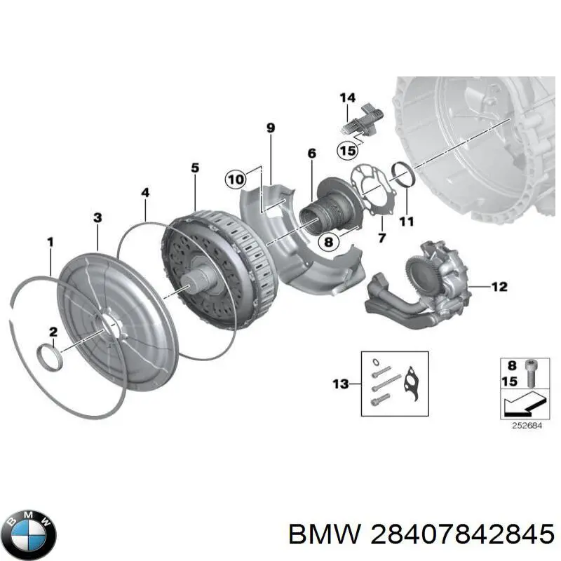  BMW 28407842845 цена, от 51.17 USD