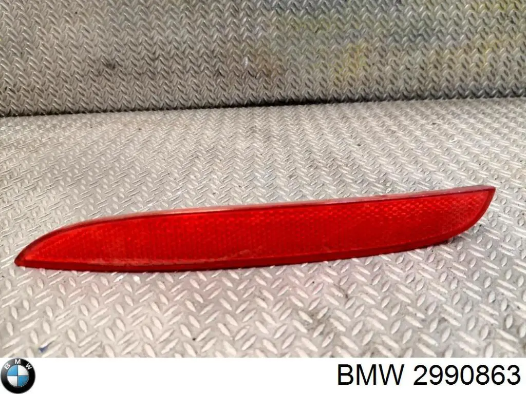 Левый отражатель заднего бампера BMW 2990863 цена, от 19.00 USD