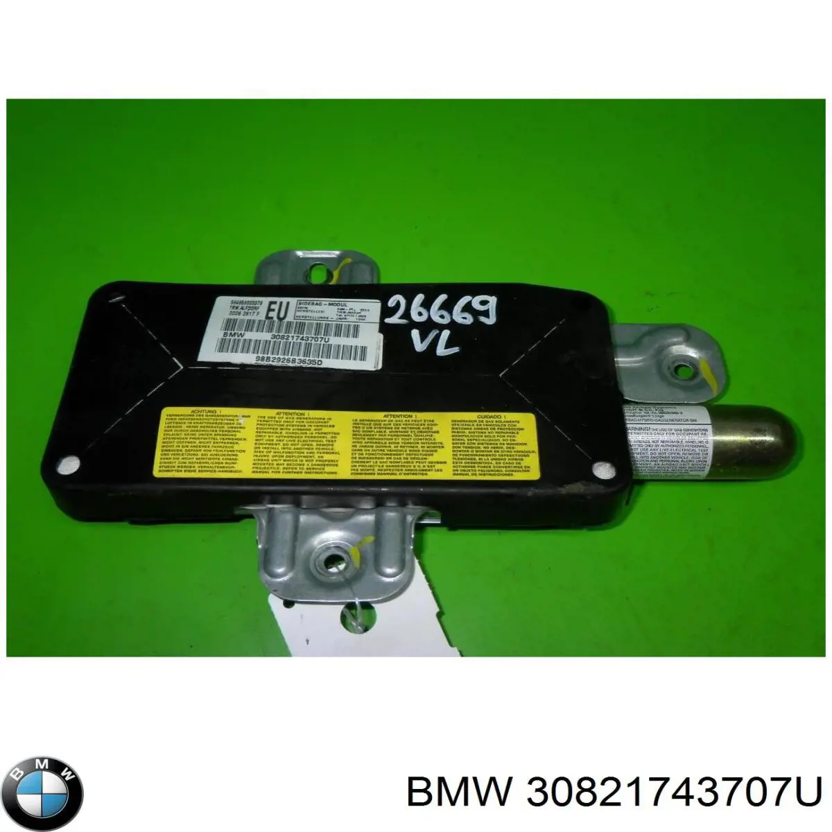 Подушка безопасности (AIRBAG) двери передней левой 30821743707U BMW