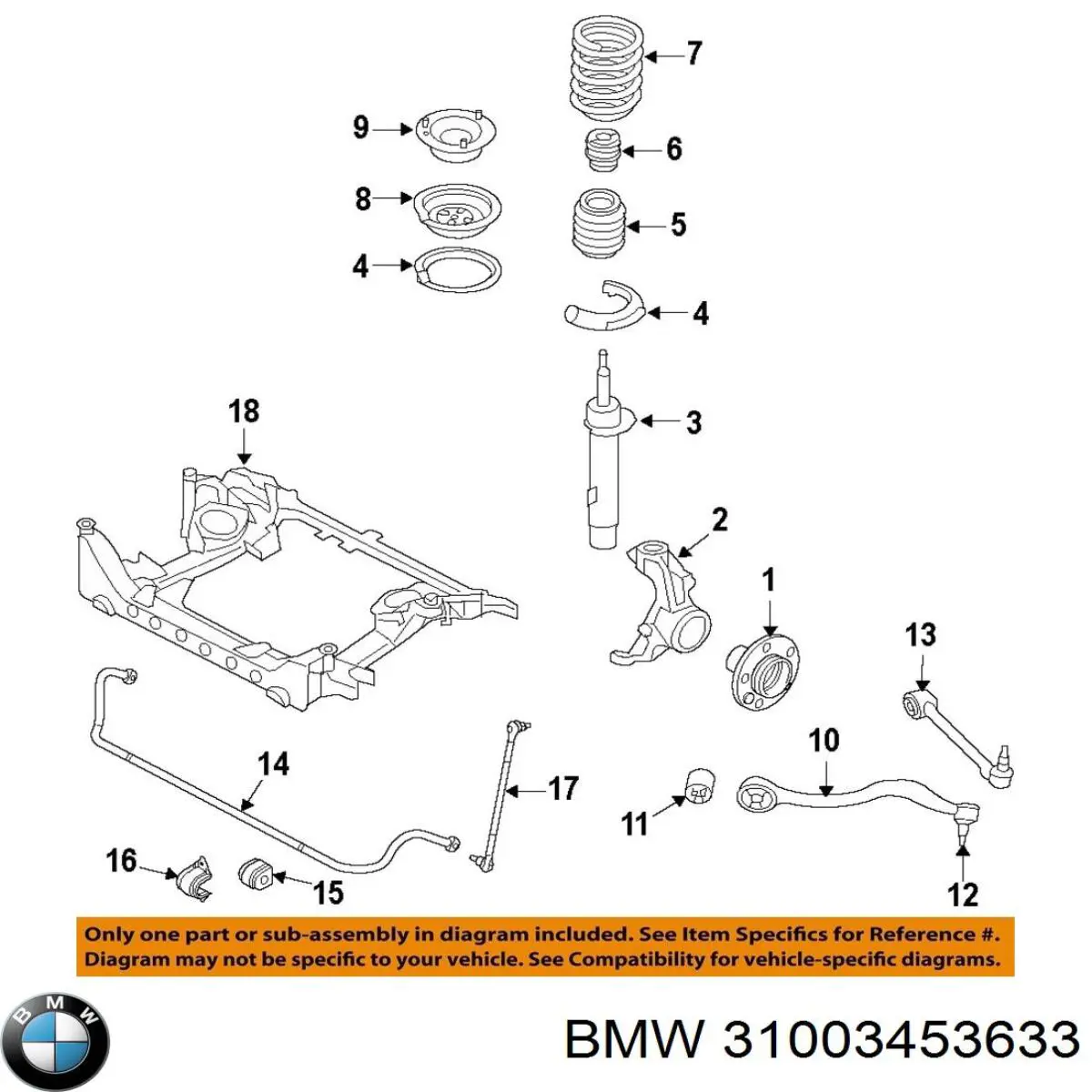 31003453633 BMW 