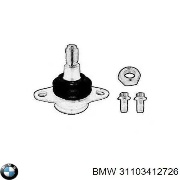 Шаровая опора, нижняя BMW 31103412726 цена, от 23.19 USD