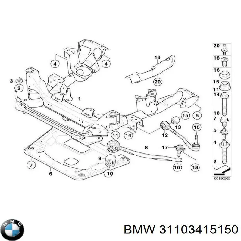  31103415150 BMW