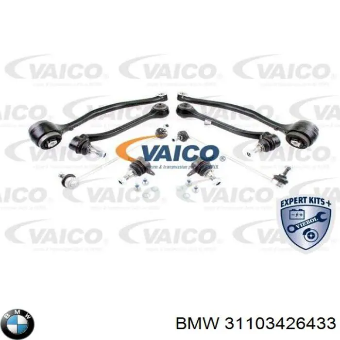 Левый рычаг передней нижней подвески BMW 31103426433 цена, от 75.68 USD