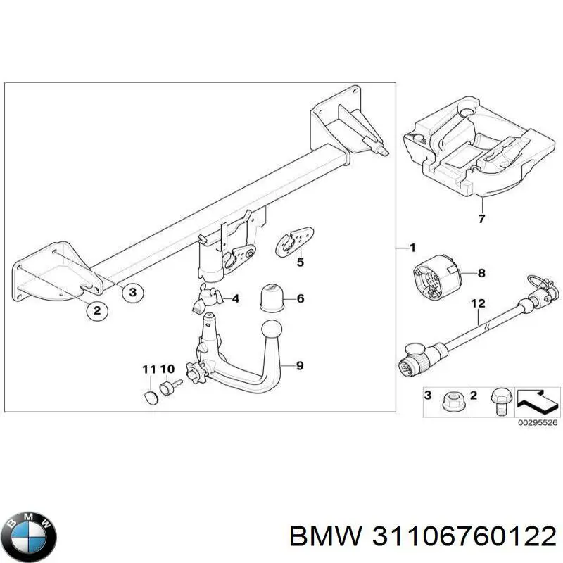 31106760122 BMW Болт крепления головки блока цилиндров
