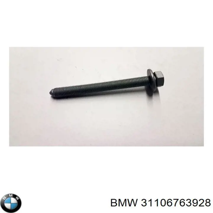 31106763928 BMW parafuso de fixação de braço oscilante dianteiro, inferior