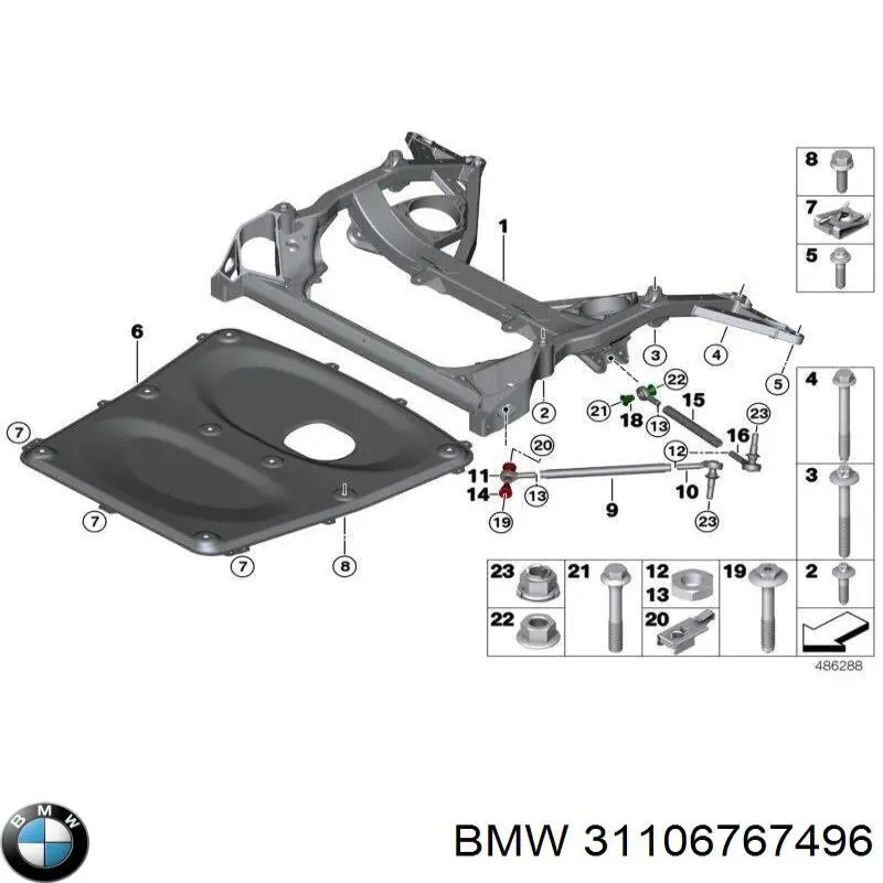  31106767496 BMW