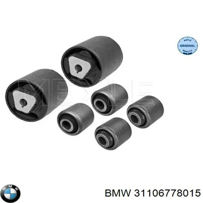 Сайлентблок передней подвески BMW 31106778015 цена, от 87.46 USD