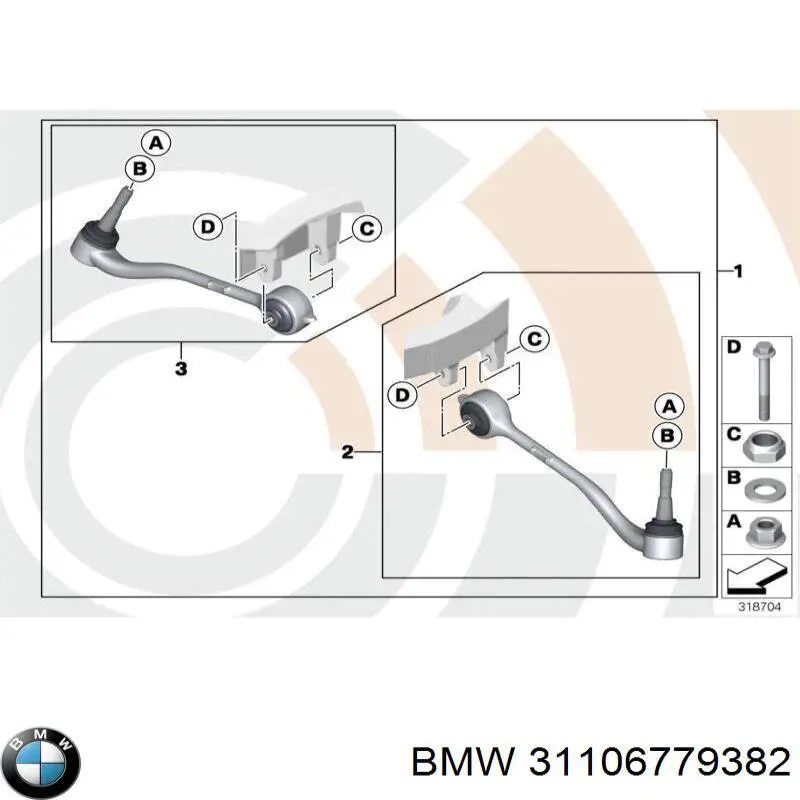 31121092099 BMW Шайба форсунки верхняя