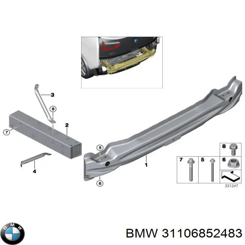  31106852483 BMW