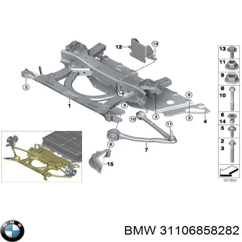  31106858282 BMW