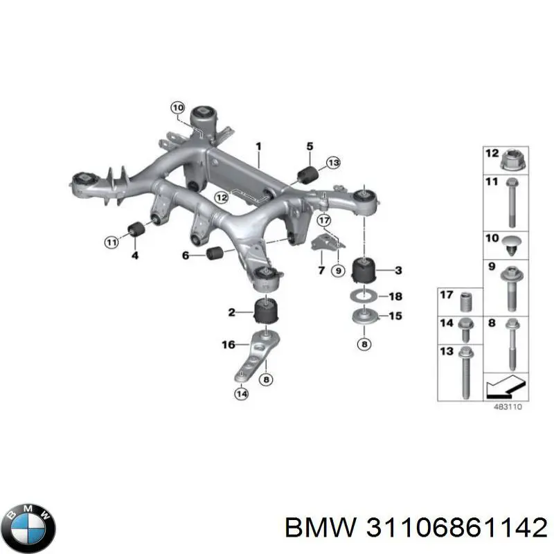  31106861142 BMW