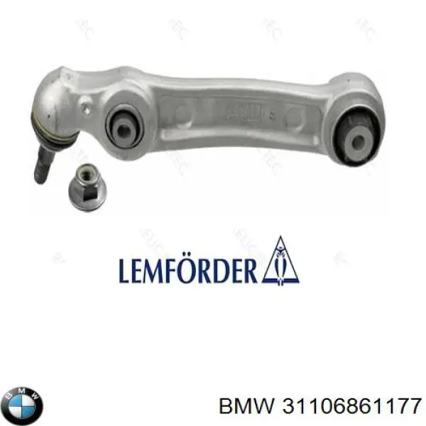 Рычаг задней подвески нижний левый Lemforder 39816 цена, от 136.90 USD