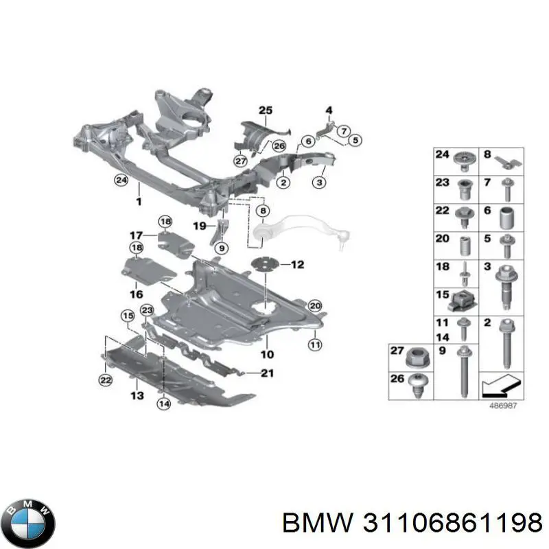 31106861198 BMW 