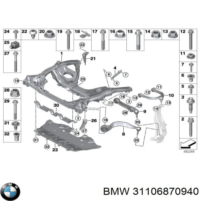  31106870940 BMW