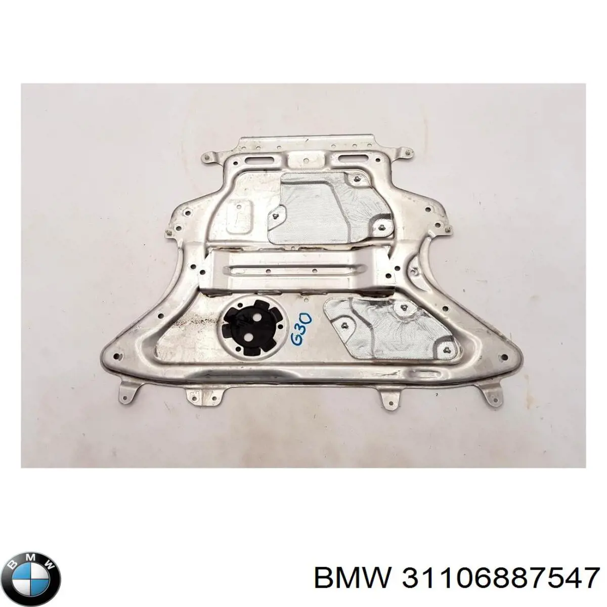 6887547 BMW Защита картера двигателя
