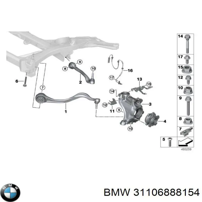 31106888154 BMW 