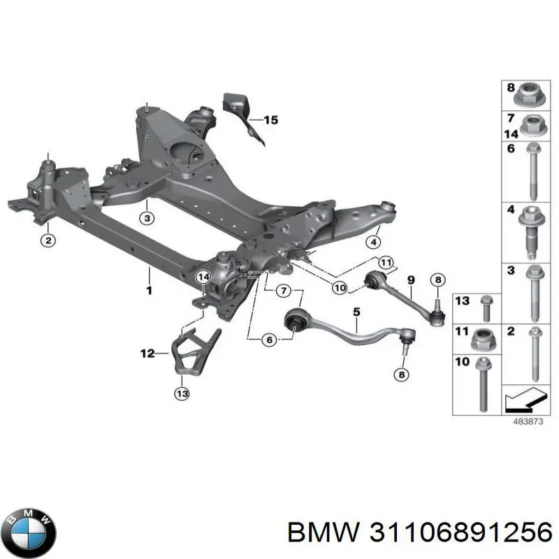 31106891256 BMW 