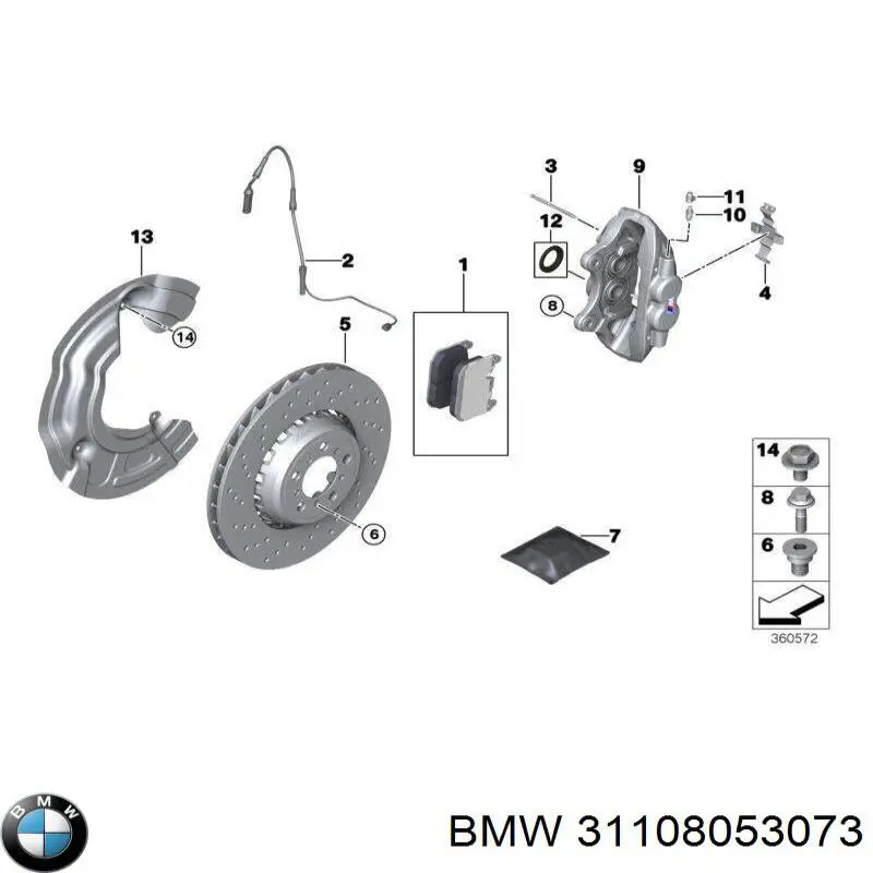 31108053073 BMW 