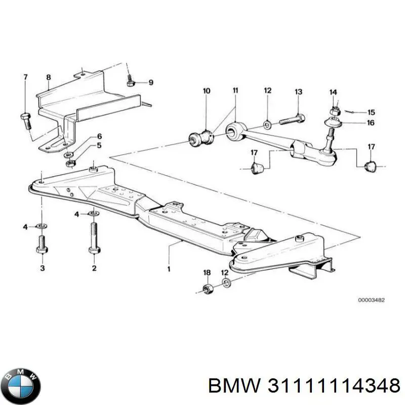 Шайба форсунки верхняя BMW 31111114348 цена, от 2.20 USD