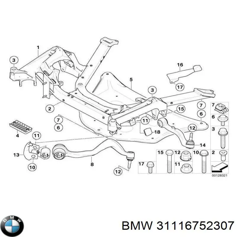 31116752307 BMW 