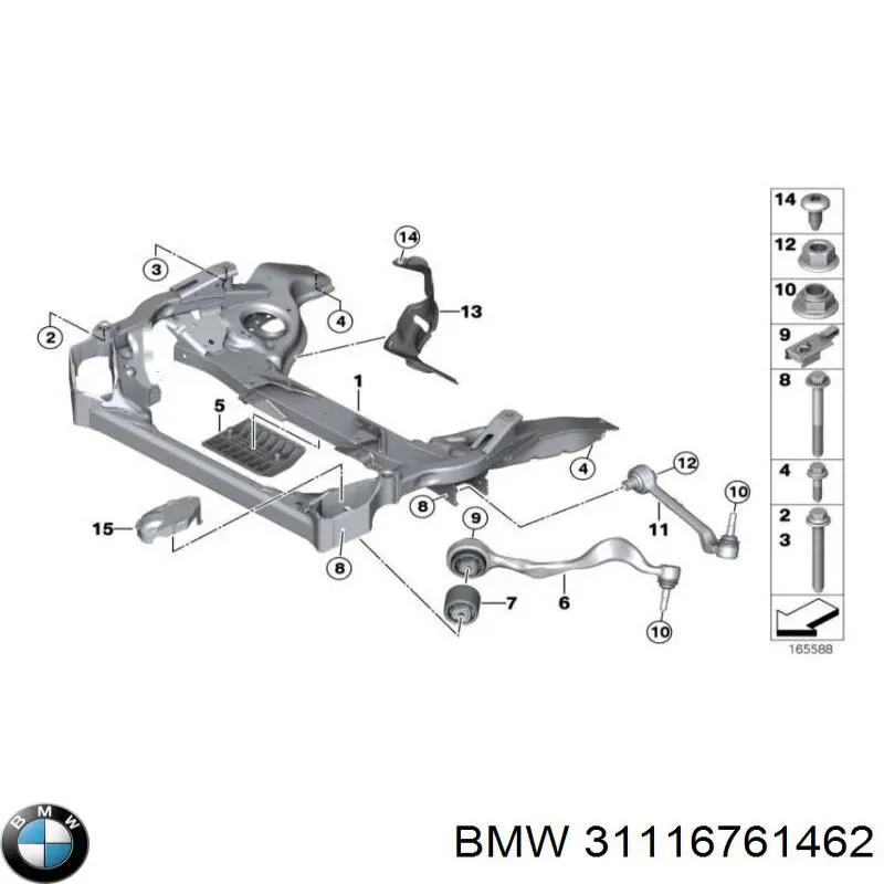 31116761462 BMW 