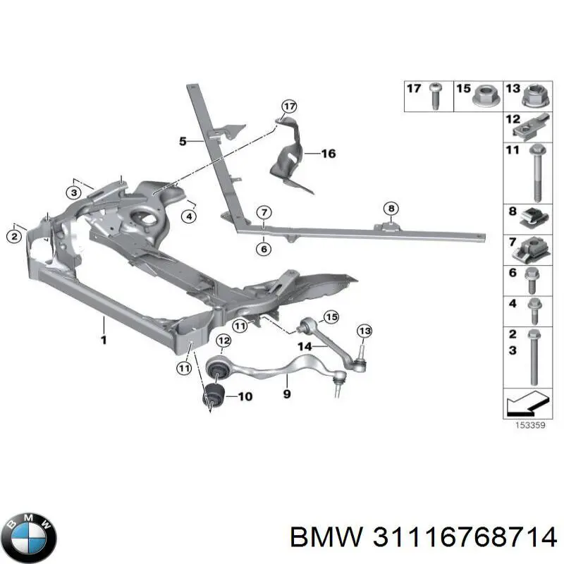  BMW 31116768714 цена, от 24.07 USD