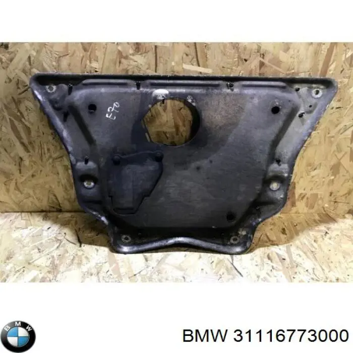 31116773000 BMW proteção de motor, de panela (da seção de motor)