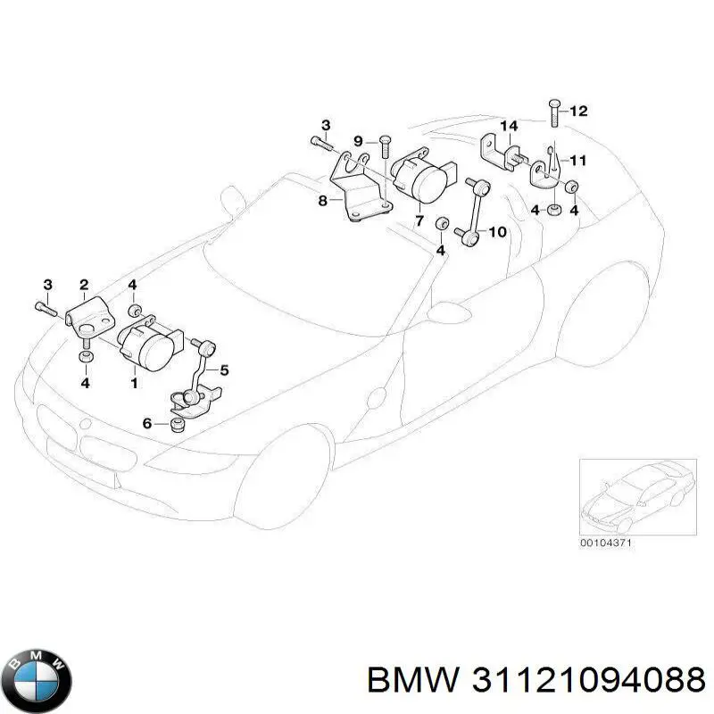  BMW 31121094088 цена, от 24.51 USD