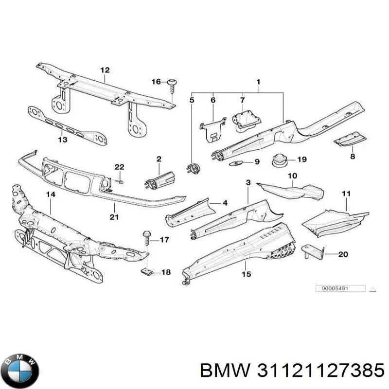 Сайлентблок передней подвески BMW 31121127385 цена, от 53.45 USD
