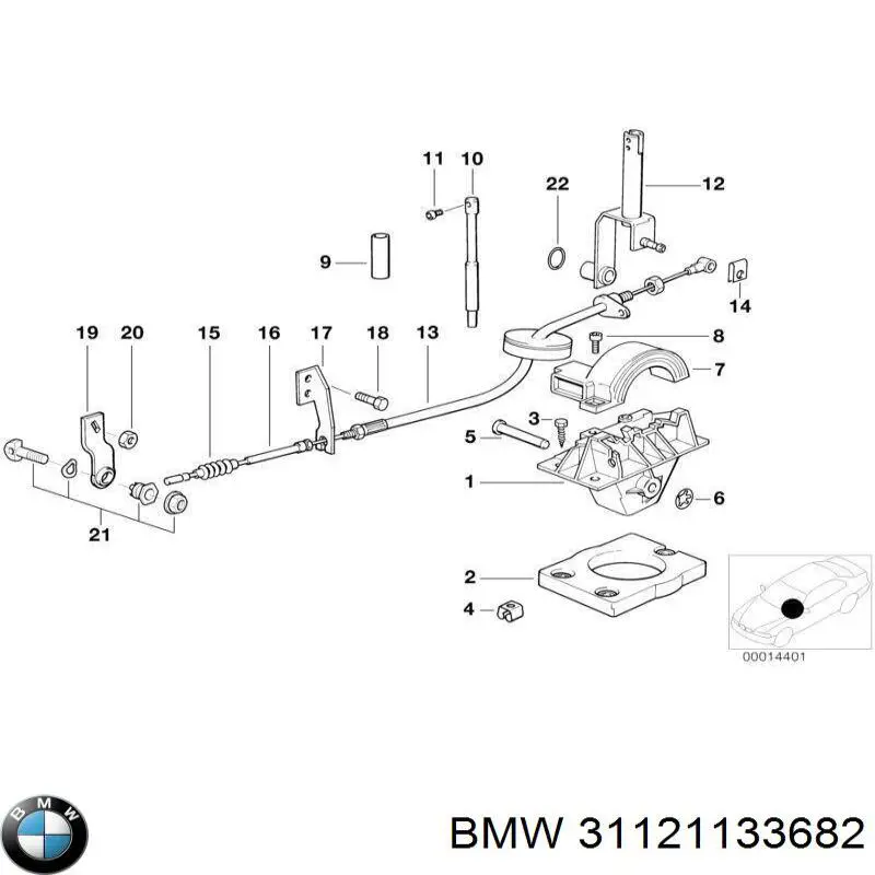  31121133682 BMW