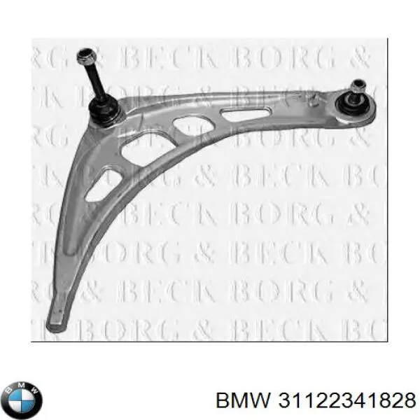 31122341828 BMW braço oscilante superior direito de suspensão traseira