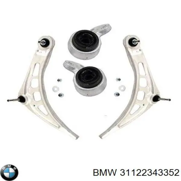 31122343352 BMW braço oscilante inferior direito de suspensão dianteira