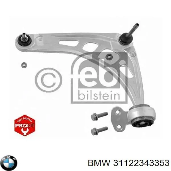 Рычаг передней подвески левый 31122343353 BMW