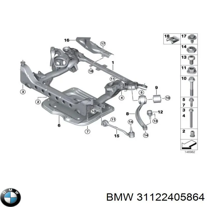 31122405864 BMW 