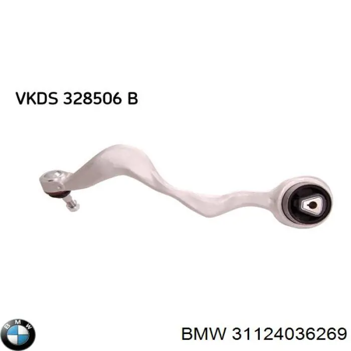 Левый рычаг передней нижней подвески BMW 31124036269 цена, от 44.51 USD