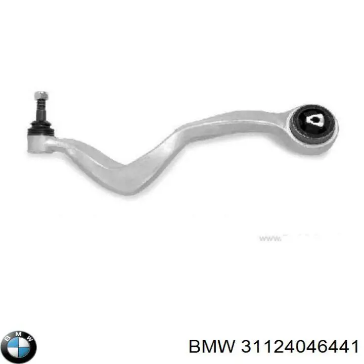 Рычаг передней подвески нижний левый 31124046441 BMW