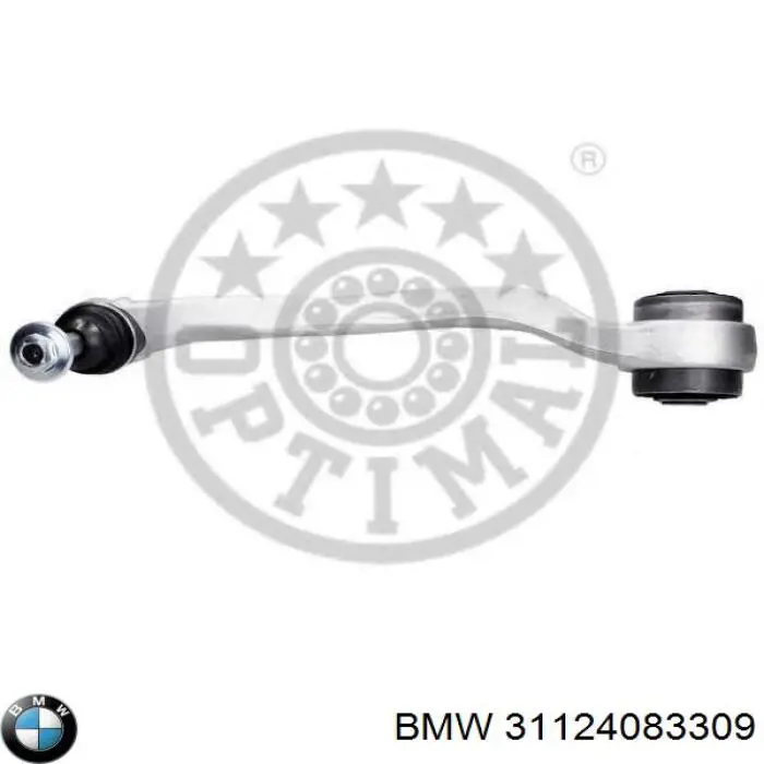 31124083309 BMW braço oscilante inferior esquerdo de suspensão dianteira